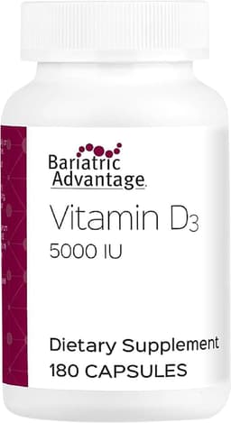 Bariatric Advantage Vitamin D3 5000 IU Water-Miscible